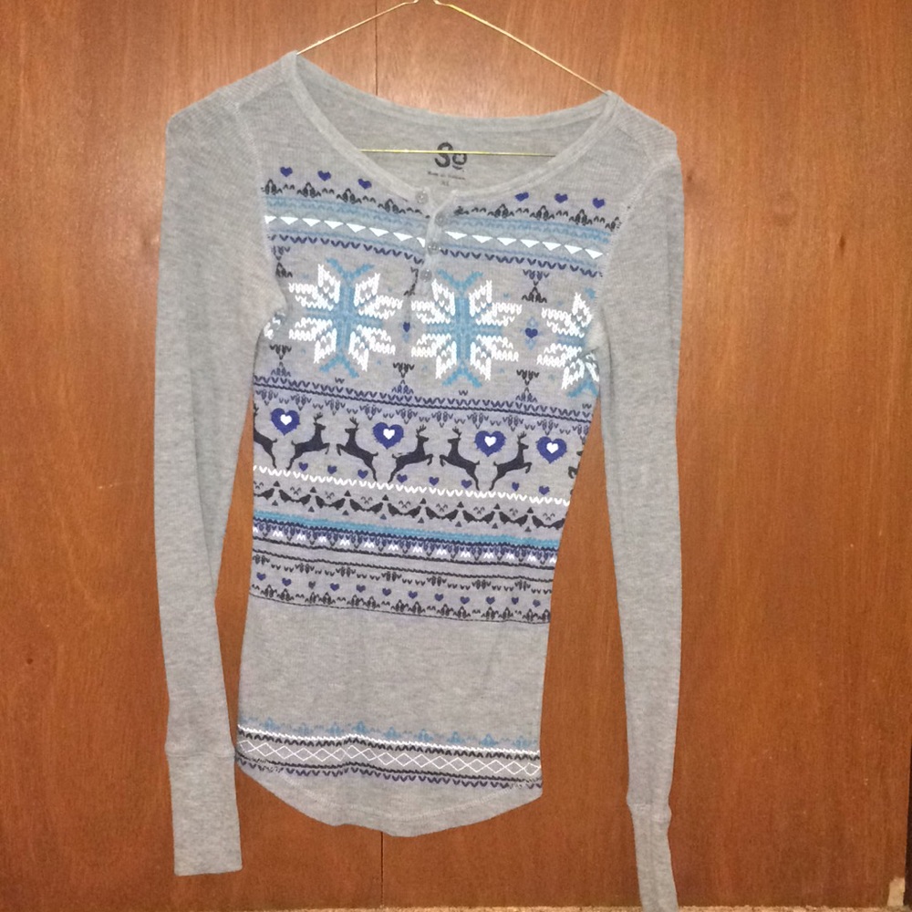 Long sleeve Pajama Top